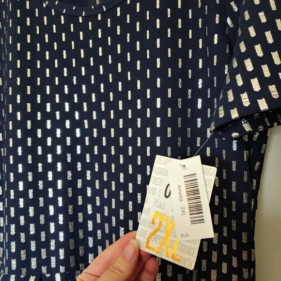 LuLaRoe Elegant Amelia - Picture 2 of 2